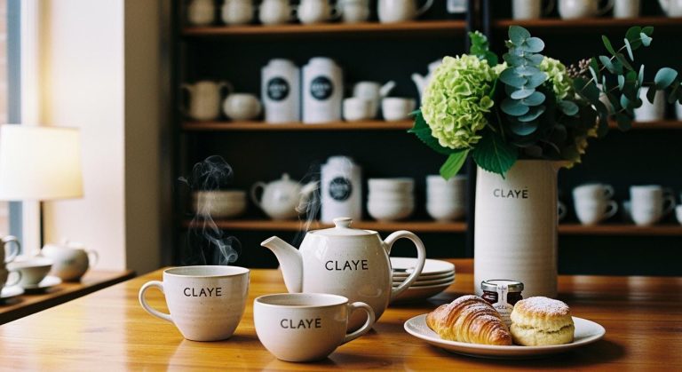 How a London Tea Boutique Built Its Brand Around Claye Ceramics