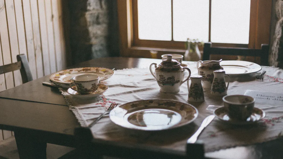 Style a Ceramic Tea Set for Your Dining Table