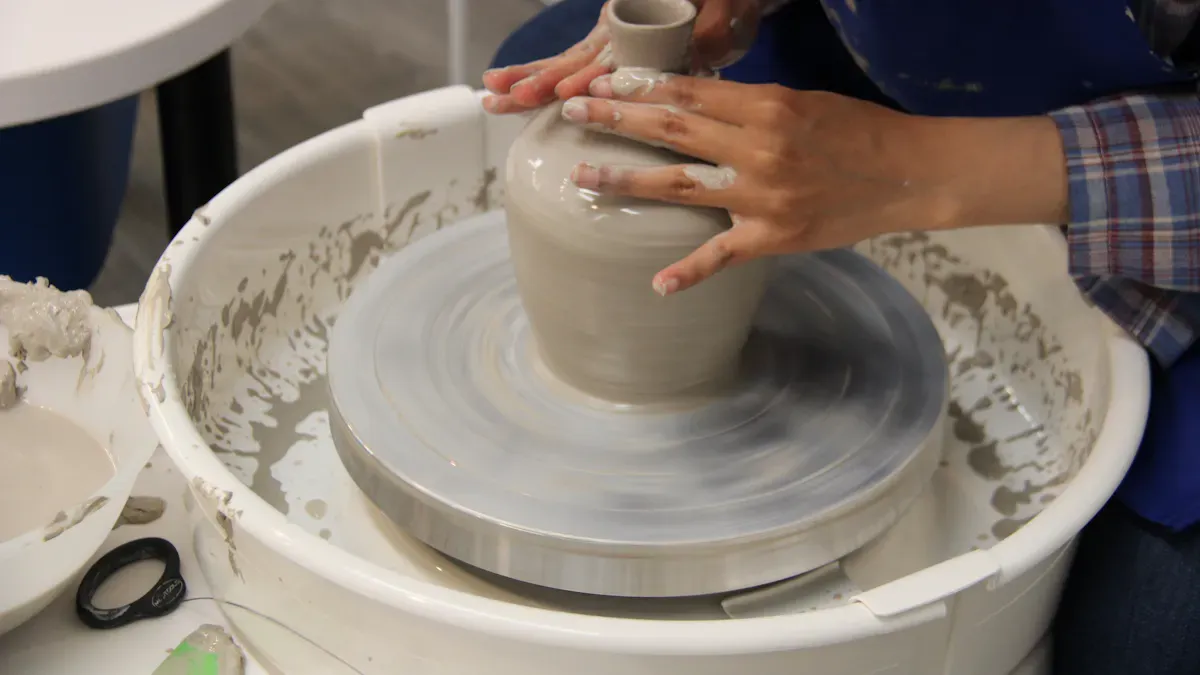 Handmade Ceramic Cup Artistry
