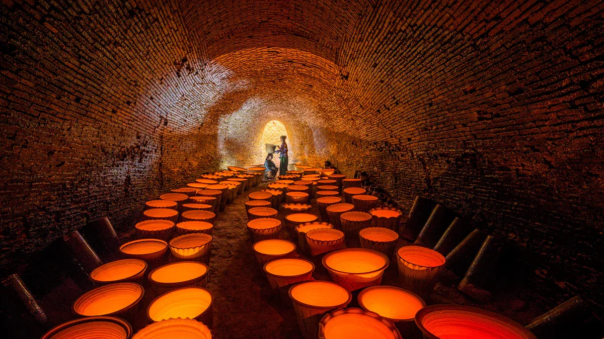 Glazing and Firing Process