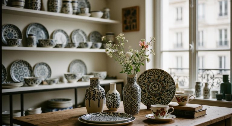 Parisian Home Goods Store Shapes Its Ceramic Signature