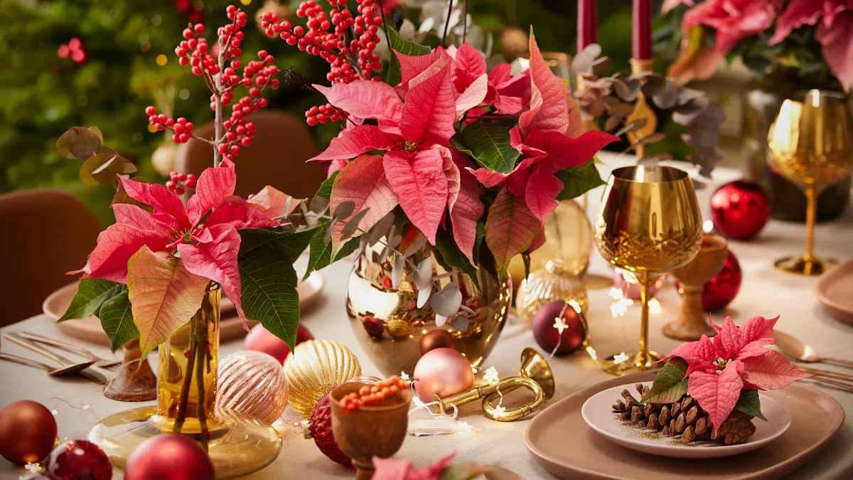 Christmas Table Setting Centerpiece Ideas
