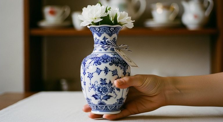 Blue and White or Kiln-Change Always a Gift to Remember