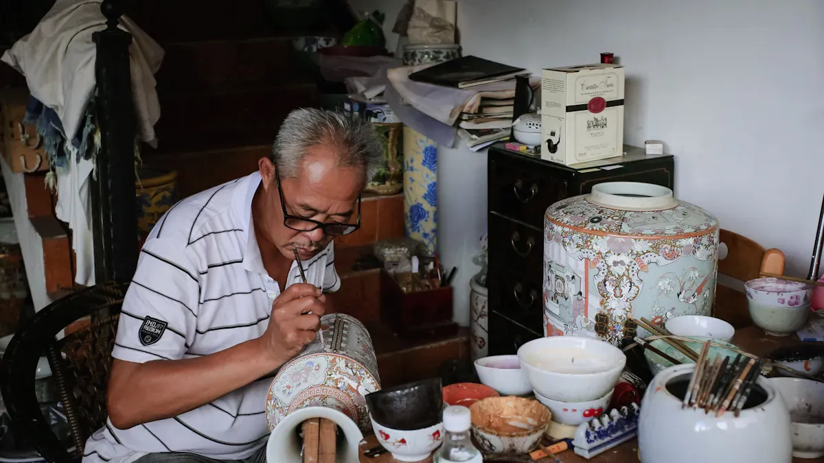 Jingdezhen Porcelain Crafting Process