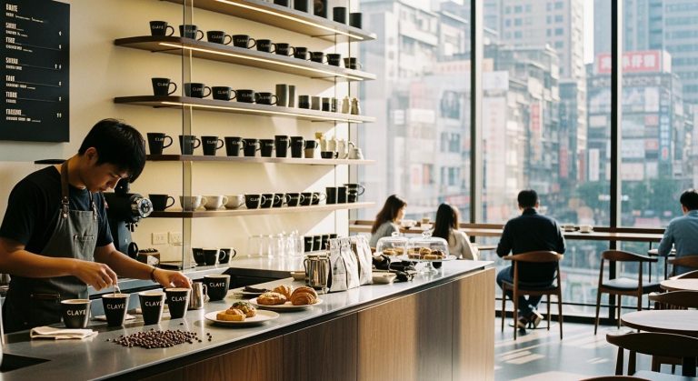 Taipei Coffee Chain Chooses Claye Cups for Modern Coffee Culture