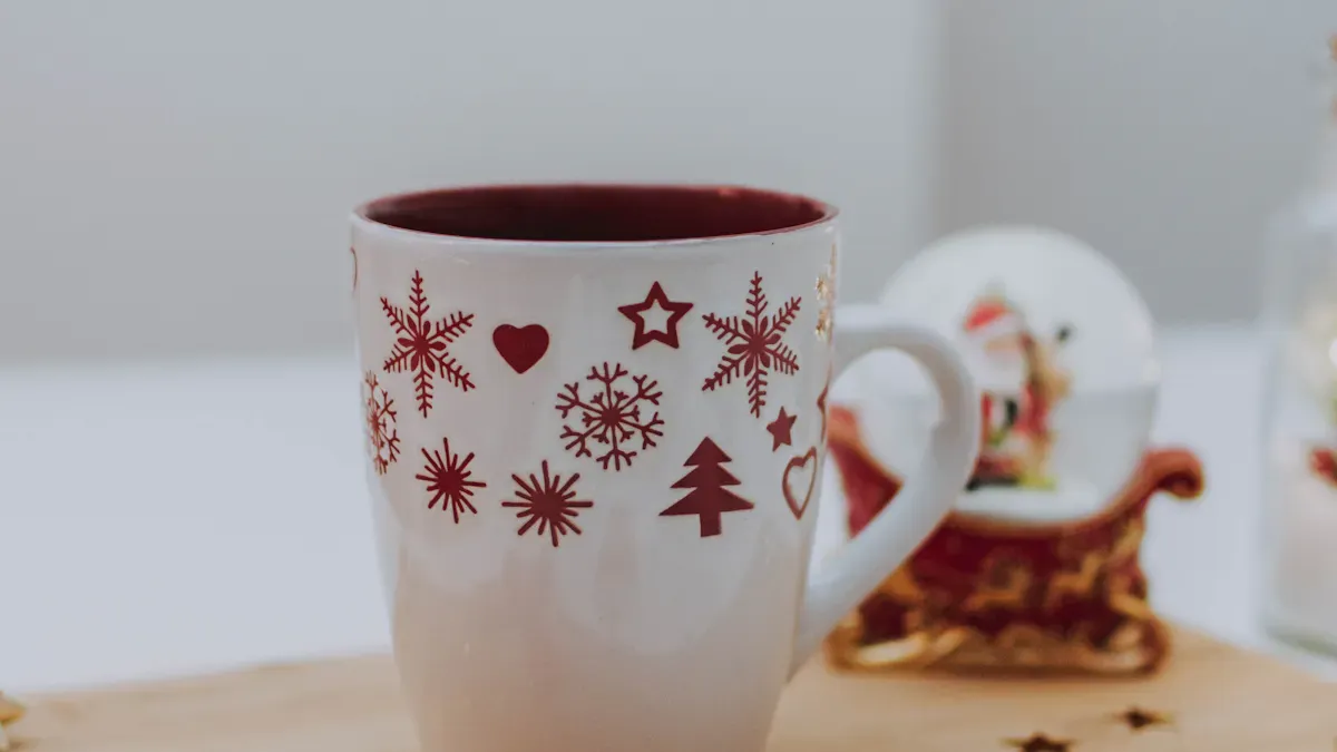 clayesouk’s Handmade Ceramic Cups for Christmas