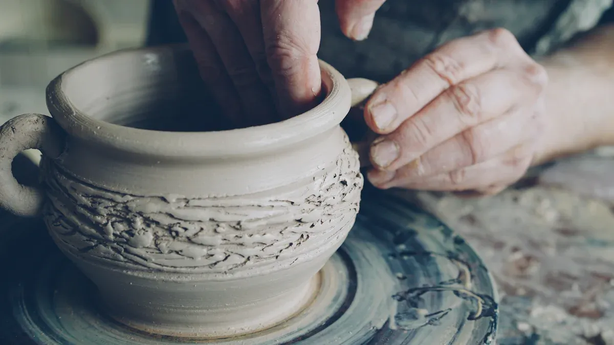 Hand-Thrown Ceramics Craft