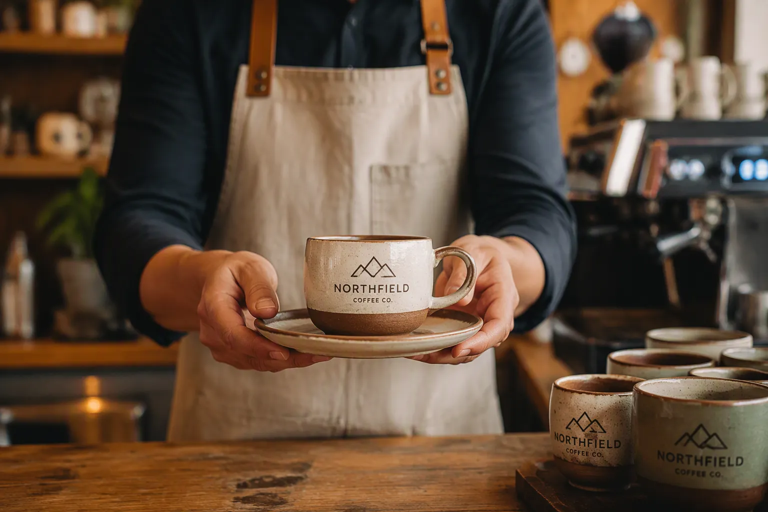 How Custom Ceramic Cups Boost Café Brand Identity