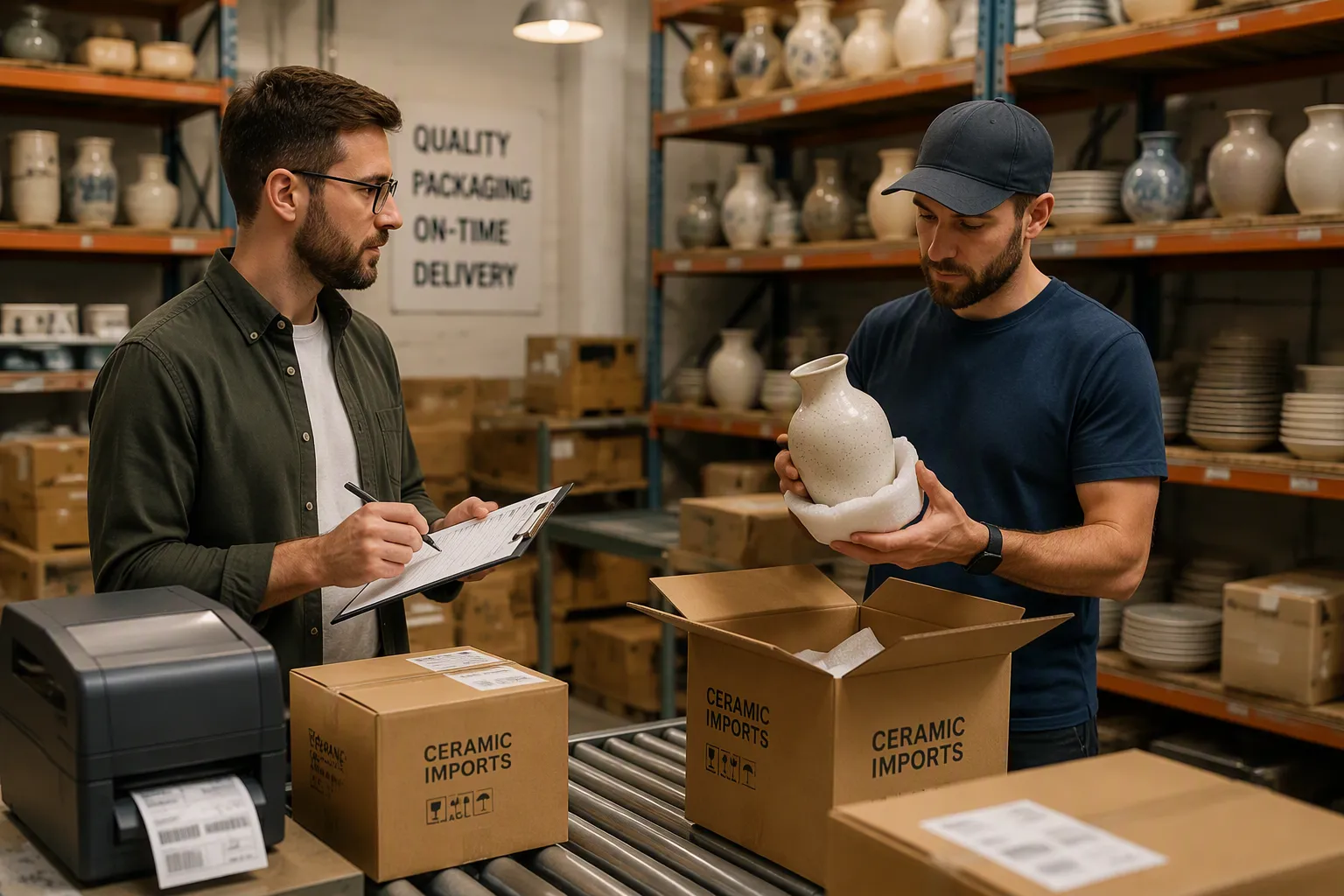 How to Set Up a Fulfillment Process for Bulk Ceramic Imports