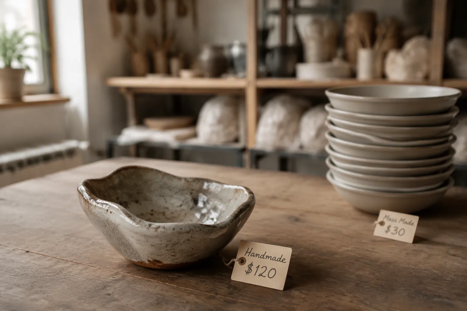Why Handmade Ceramics Command Higher Margins Than Mass-Made Ware