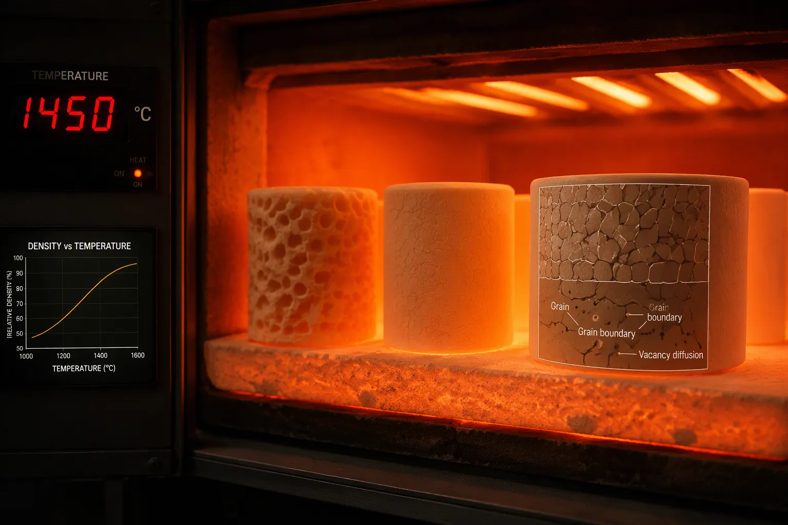 How Sintering Builds Density