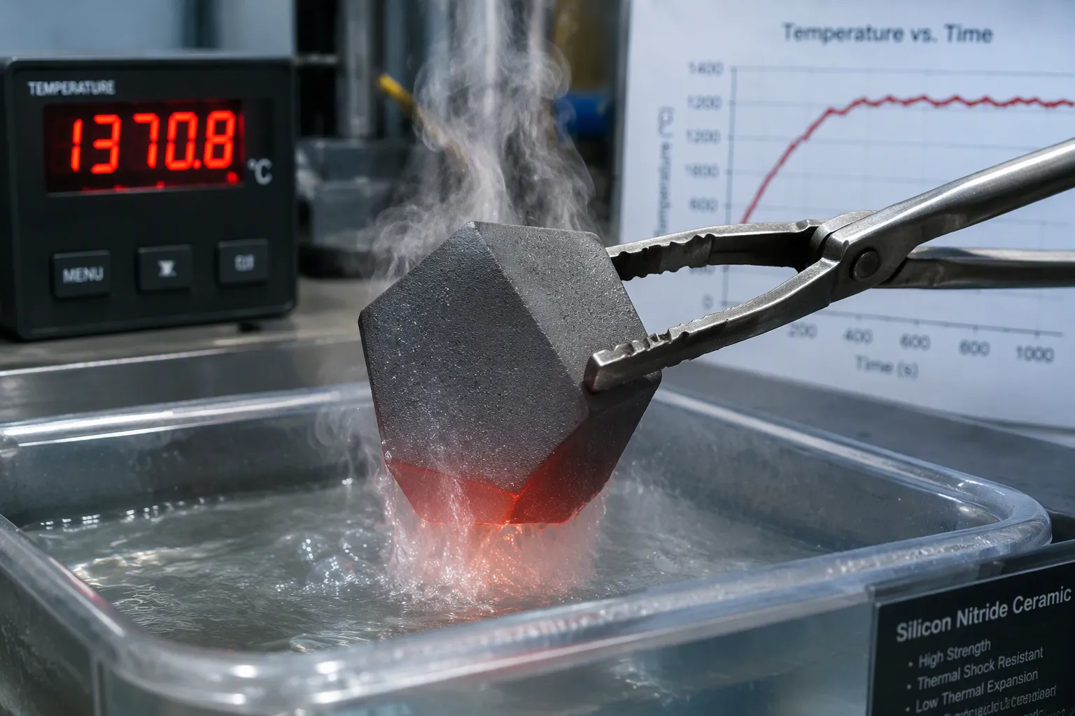 Mitigating Thermal Shock in Advanced Ceramics
