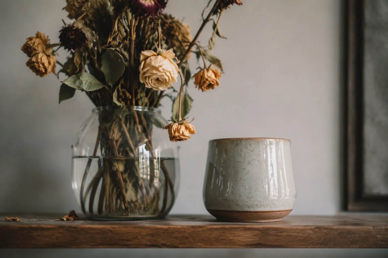 Flowers Fade, Ceramic Cups Last