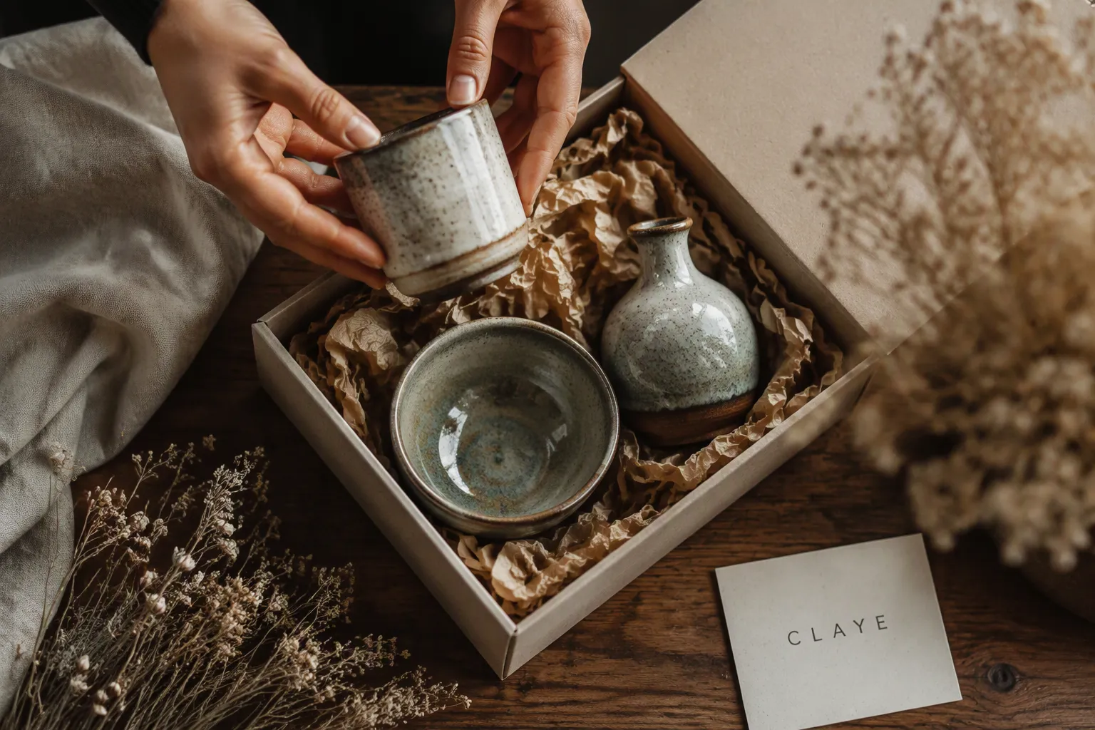 How to Curate a Handmade Ceramic Gift Box with CLAYE