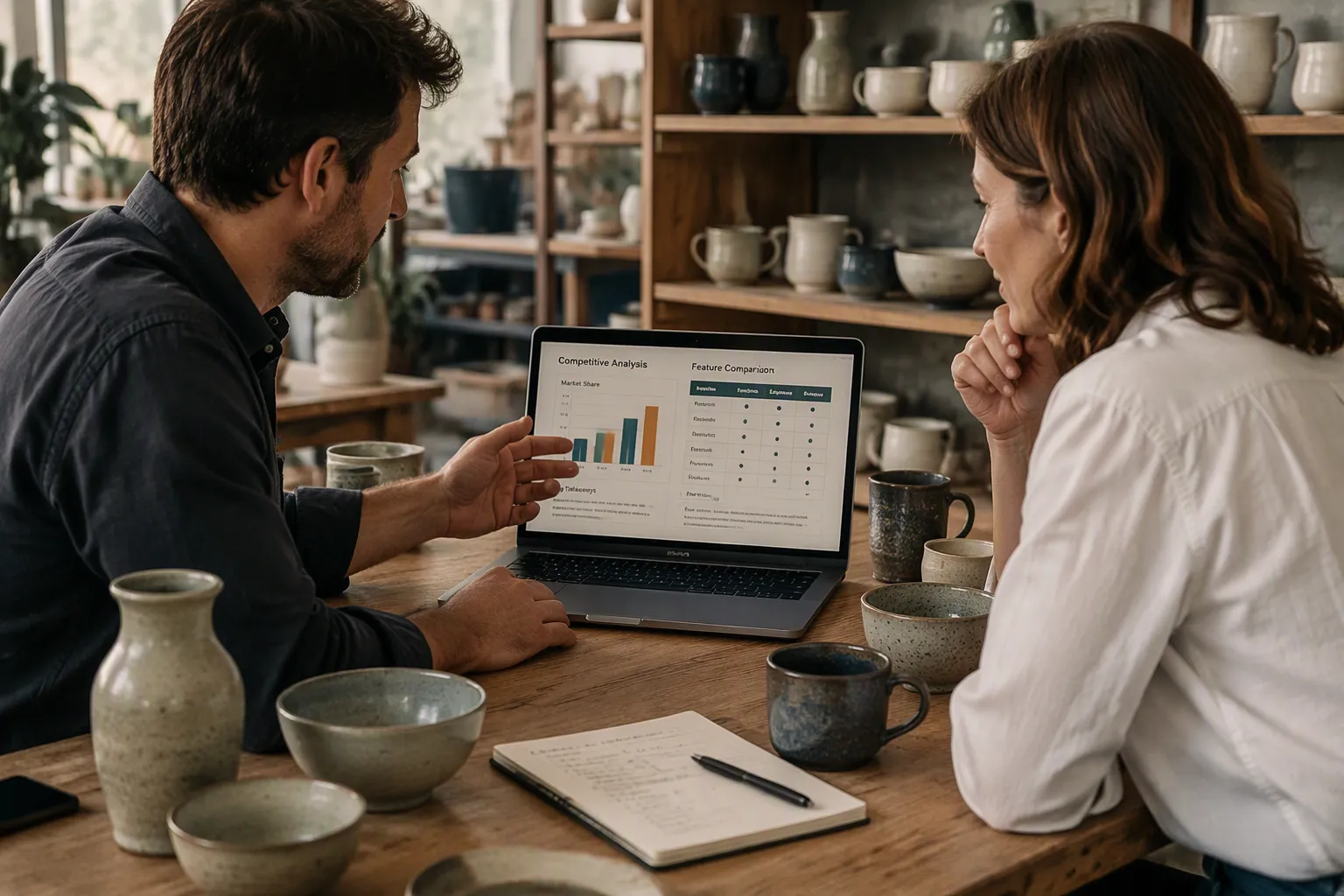 How to Assess Competitive Landscape for Selling Handmade Ceramics